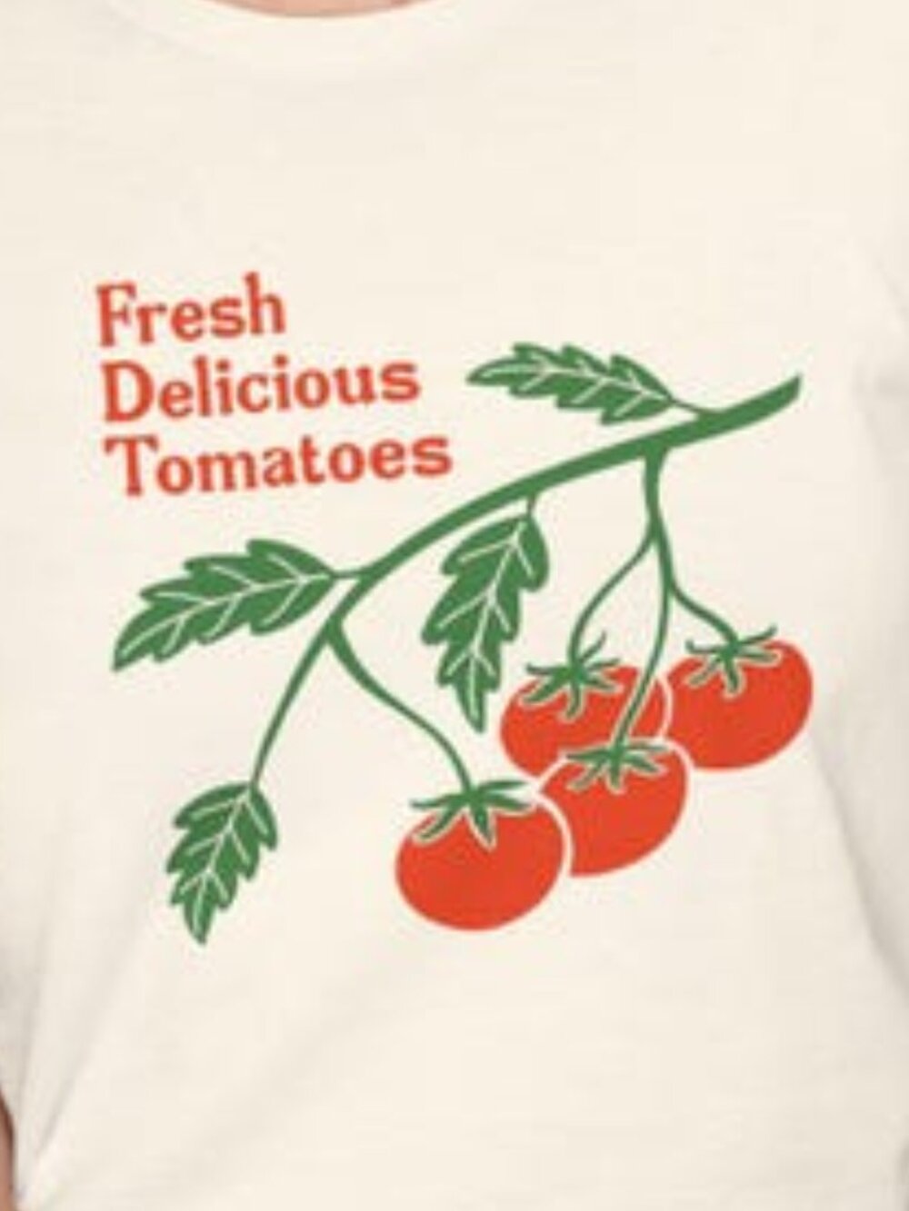 Fresh Delicious Tomatoes T-Shirt - Picture 2 of 4